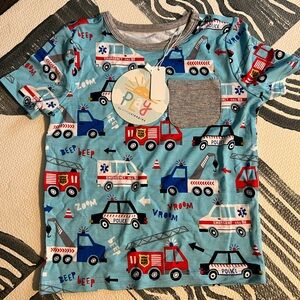 NEW Little Sleepies 3T play shirt